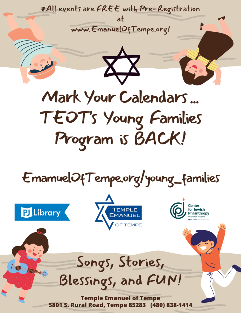 Banner Image for TOT Shabbat Celebrating Tu b'Shvat!  A TEOT Connecting Young Families Program