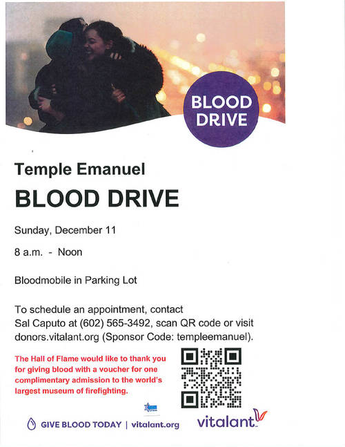 Banner Image for Temple Emanuel Blood Drive
